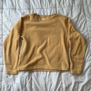Yellow Fleece long sleeve